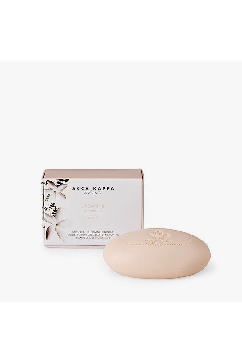 Jasmin & Water Lily Soap, Main, color, White
