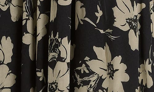 Mila Mae Floral Long Sleeve Maxi Dress In Multi