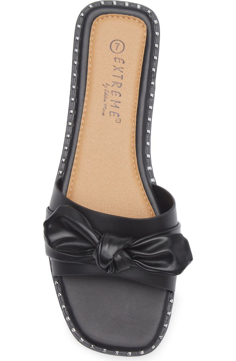 EXTREME BY EDDIE MARC Glory Sandal, Alternate, color, Black