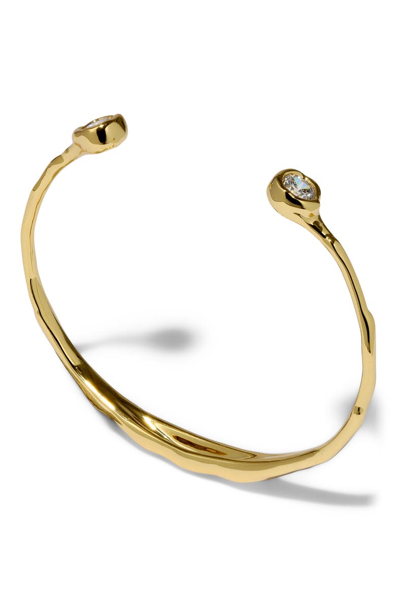Asterales Skinny Cuff Bracelet, Main, color, GOLD STONES