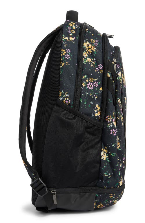 Under Armour Hustle 5.0 Backpack In Black