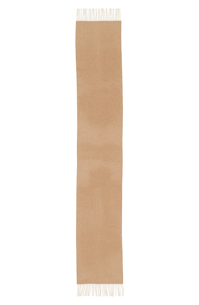 Canali Camel Hair Scarf, Alternate, color, 
