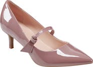 Bandolino Medley Mary Jane Pointed Toe Kitten Heel Pump