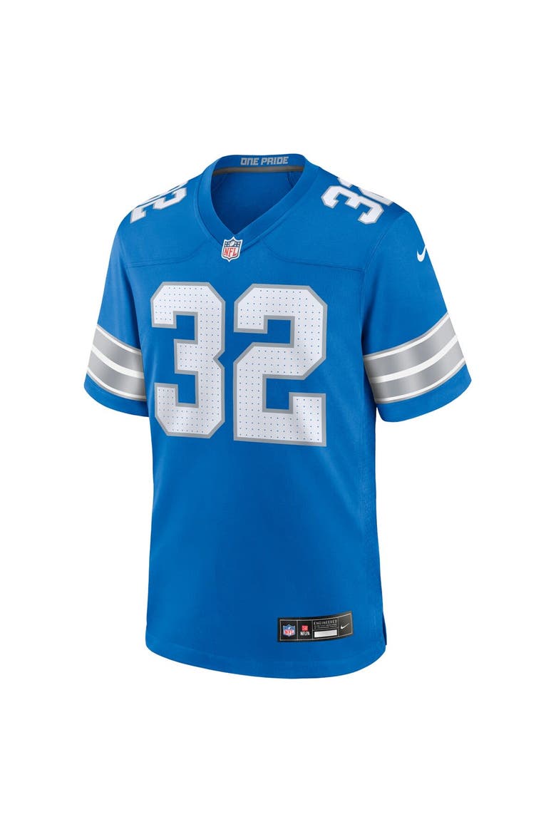 Men's Nike Brian Branch Blue Detroit Lions Game Jersey, Alternate, color, Blue