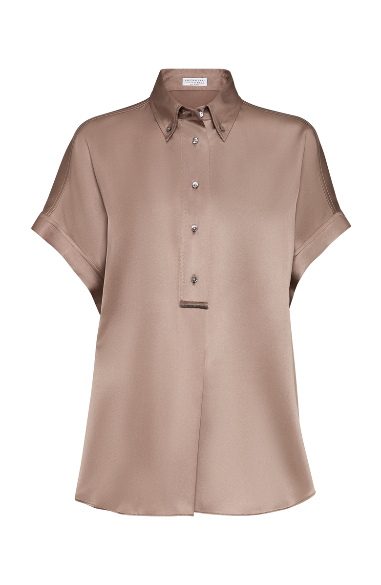 Brunello Cucinelli Satin shirt, Main, color, 