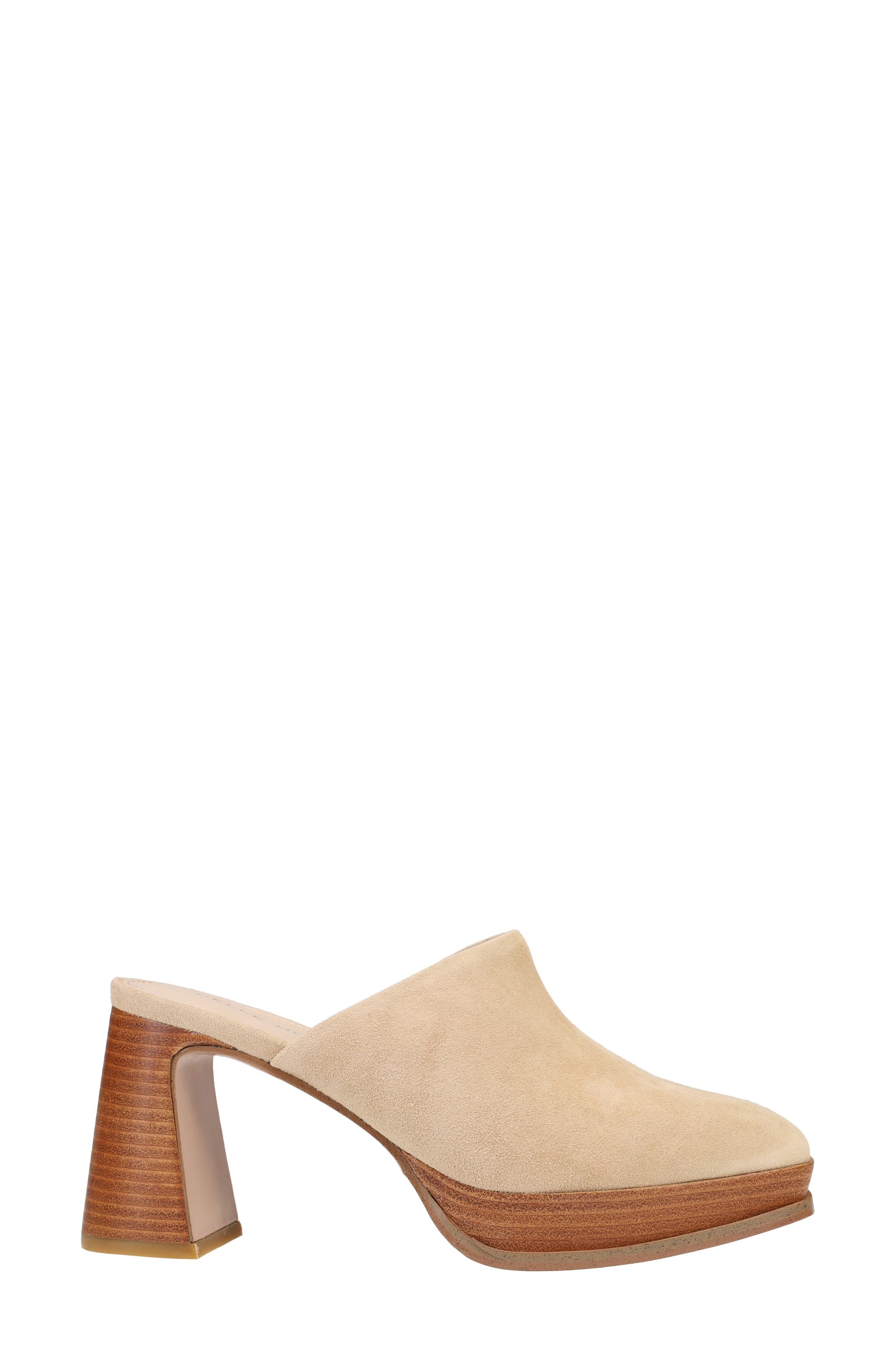 Pelle Moda Dilani Platform Mule, Alternate, color, Latte