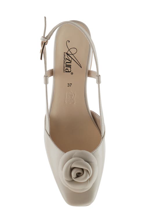 Azura By Spring Step Angelicish Slingback Pump In Gray