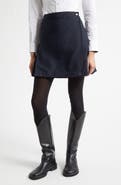 Burberry Nadina Pleated Miniskirt