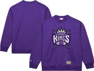 Mitchell & Ness Men's Mitchell & Ness Purple Sacramento Kings Nights Pullover Sweatshirt