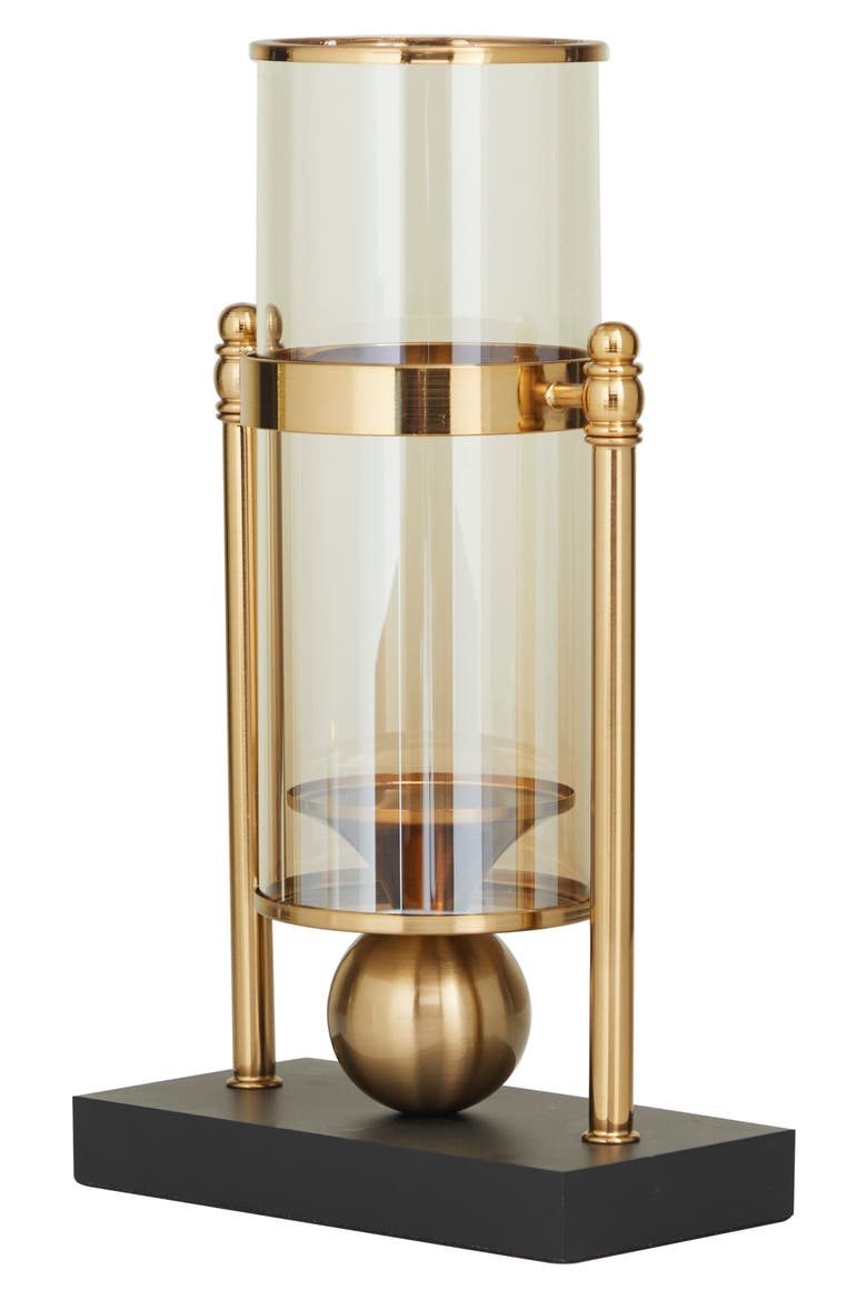 Gold Metal Hurricane Table Lamp, Alternate, color, GOLD