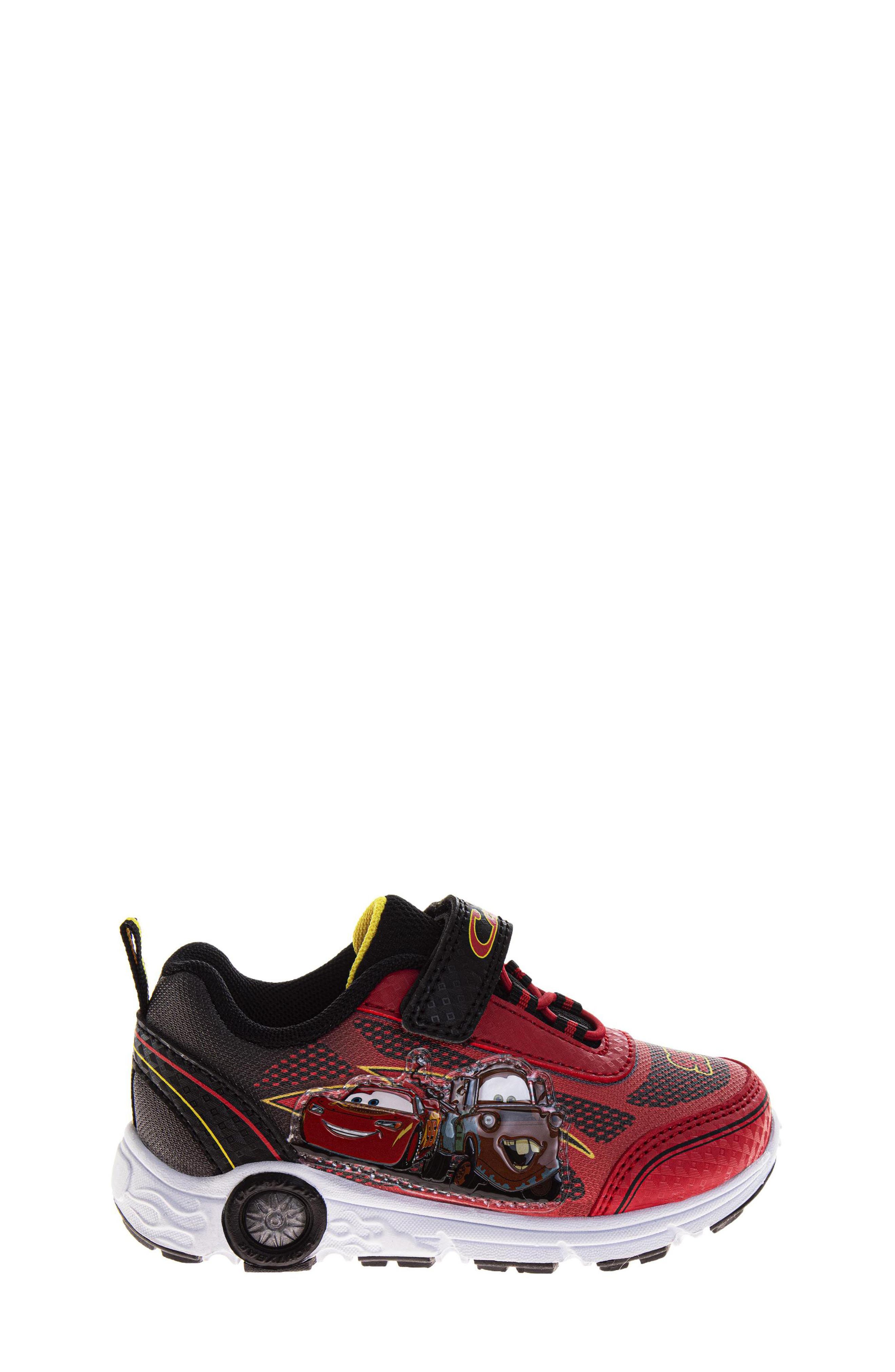 JOSMO Kids' x Pixar Cars Light-Up Sneaker, Alternate, color, 