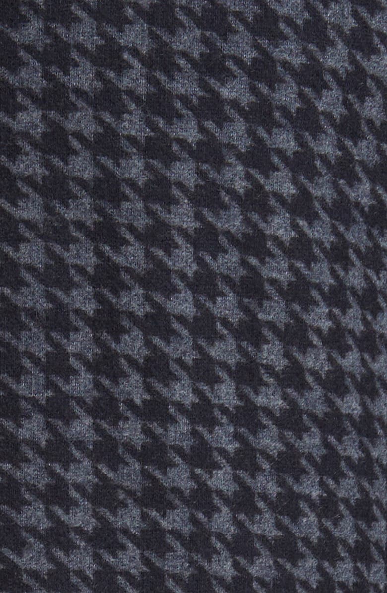 Stone Rose Houndstooth Tech Fleece Button-Up Shirt, Alternate, color, 