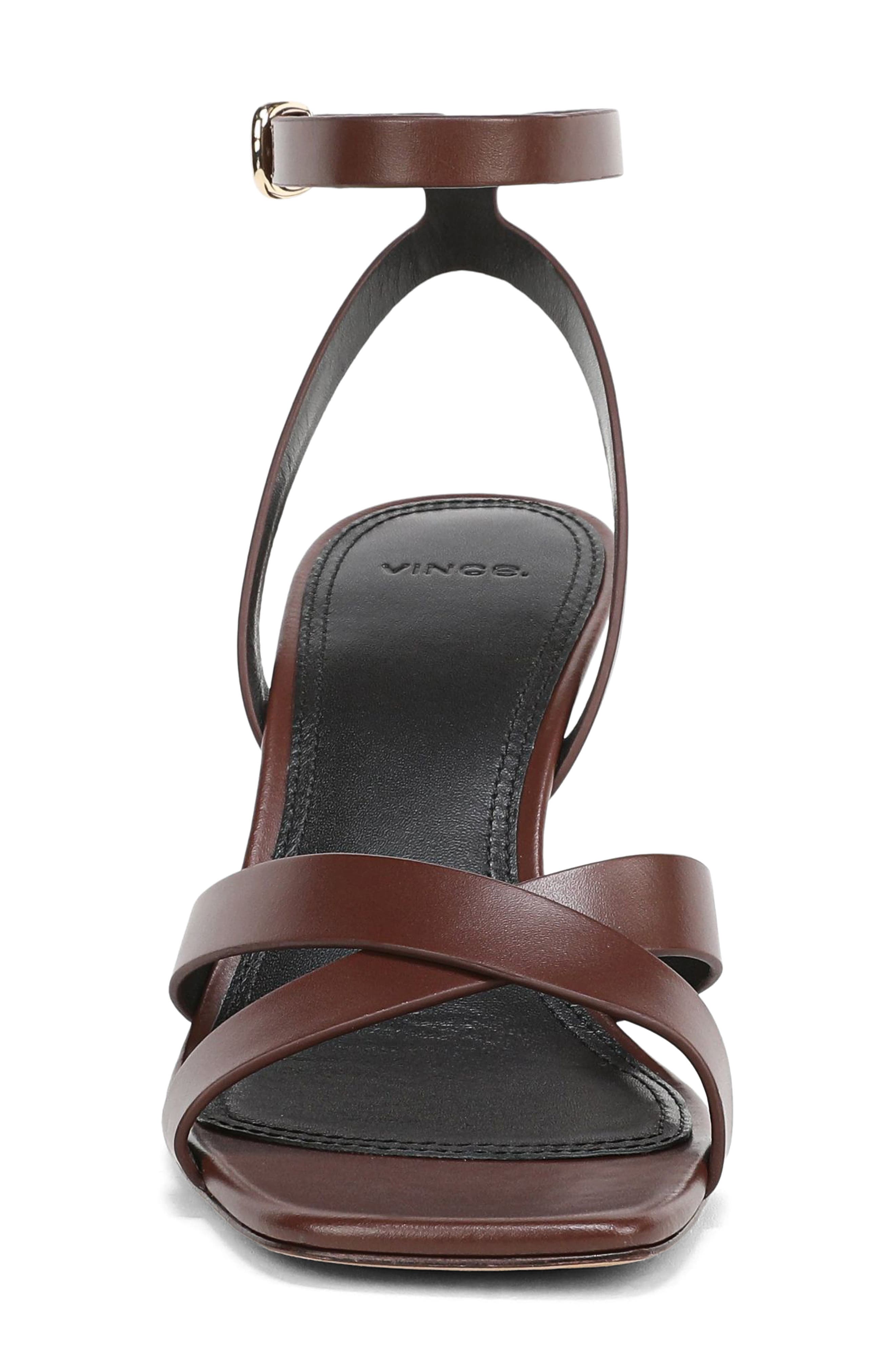 Parma Ankle Strap Wedge Sandal, Alternate, color, MOLTON BROWN