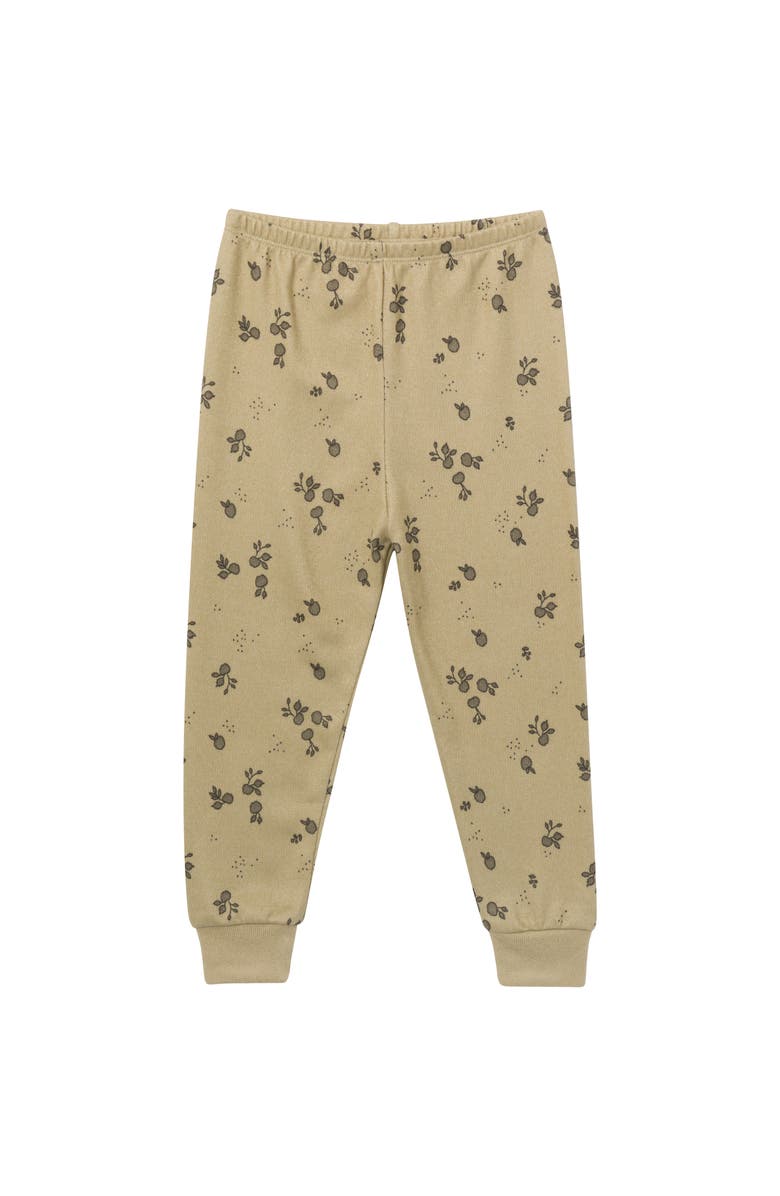 Modern Moments<sup>™</sup> by Gerber Hacci Sung Fit Footless Pajama Set, Alternate, color, Olive Gray
