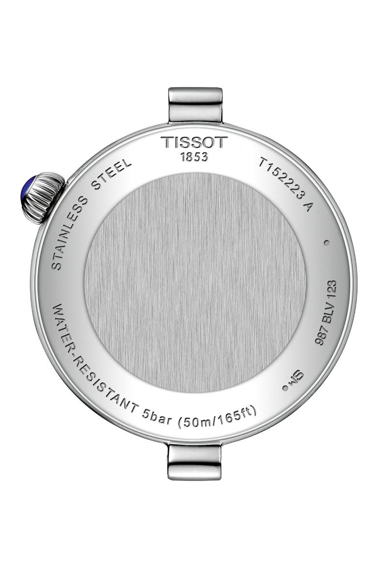 Bellissima Desir Moonphase Two-Tone Bracelet Watch, 36mm, Alternate, color, BLUE