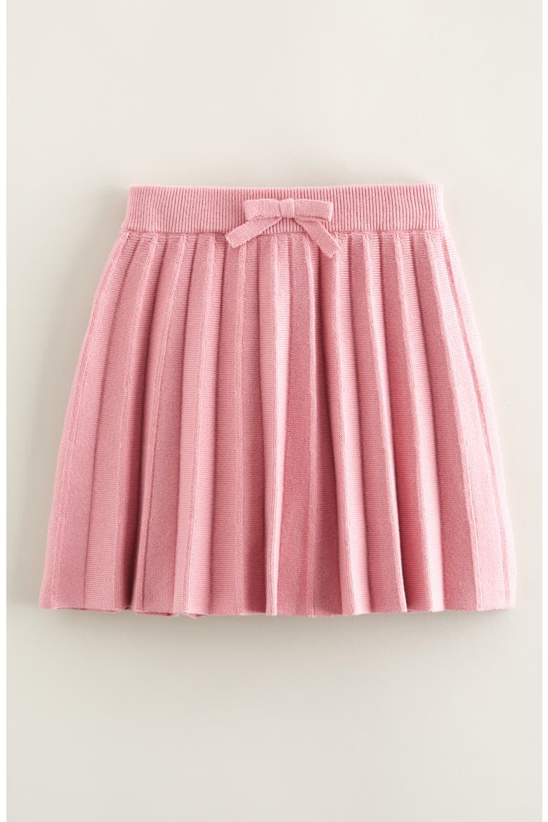 Kids' Pleated Sweater Skirt, Main, color, PINK PRINCE