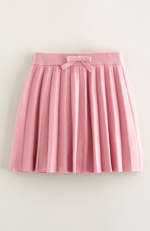 Nordstrom Kids' Pleated Sweater Skirt In Pink