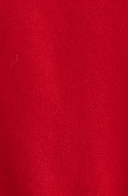 Treasure & Bond Off Shoulder Graphic Sweatshirt In Red