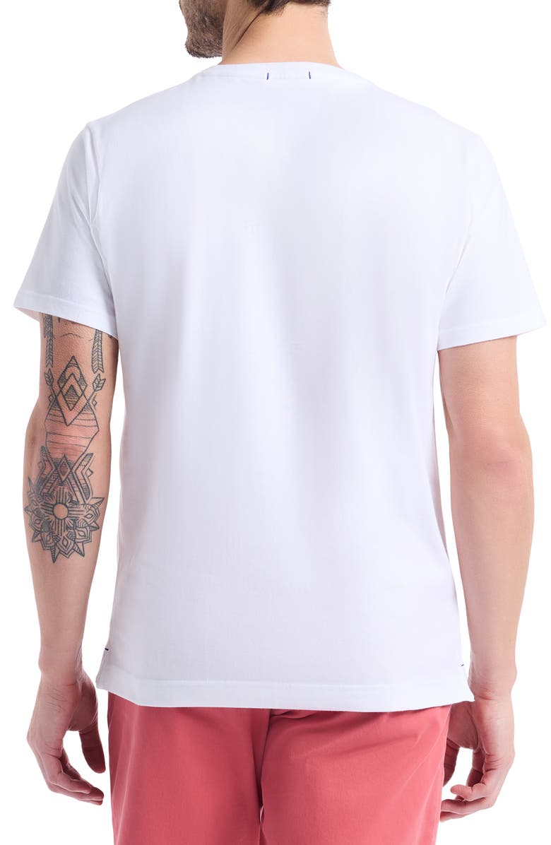 Robert Graham Collage Graham Cotton Graphic T-Shirt, Alternate, color, White