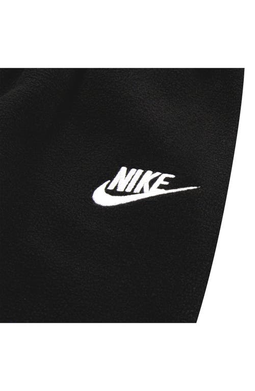 Nike Kids' Lifestyle Essential Half Zip Sweatshirt & Joggers Set In Black