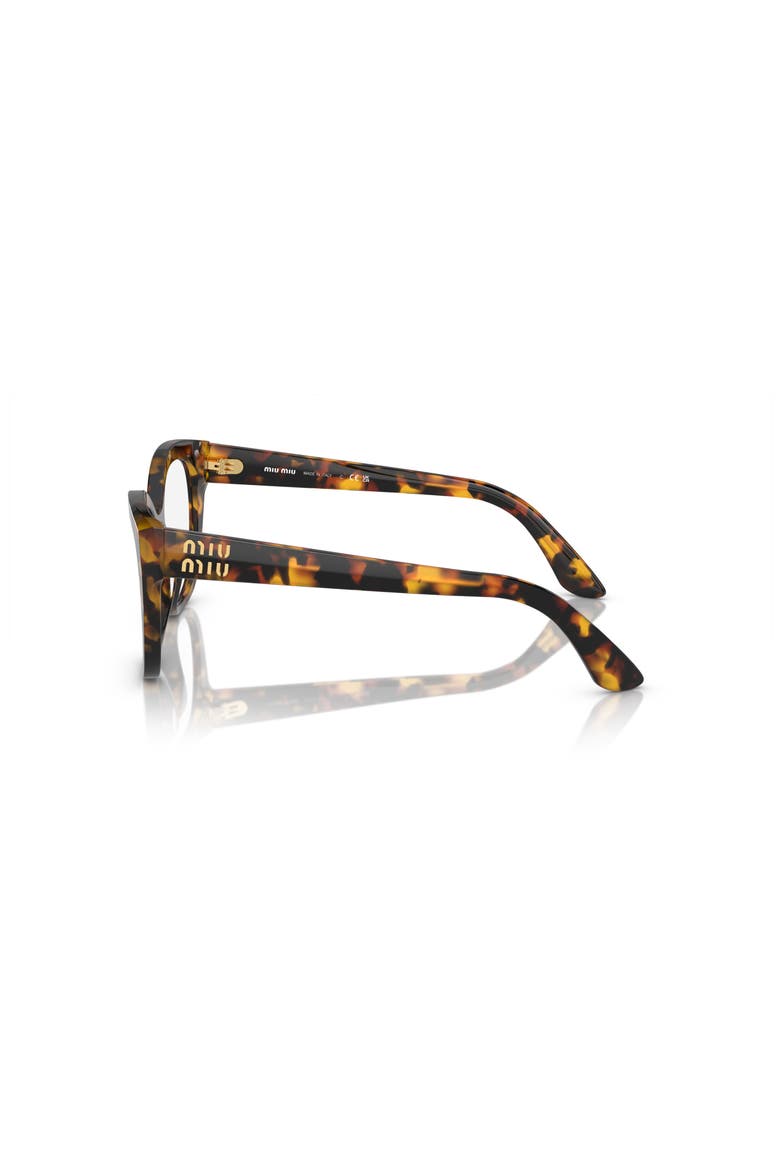 54mm Square optical glasses, Alternate, color, Tortoise