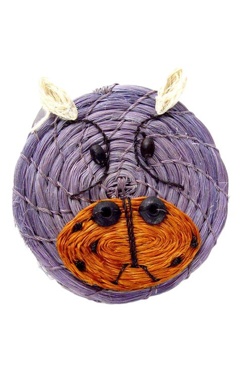 Animal Lidded Basket
