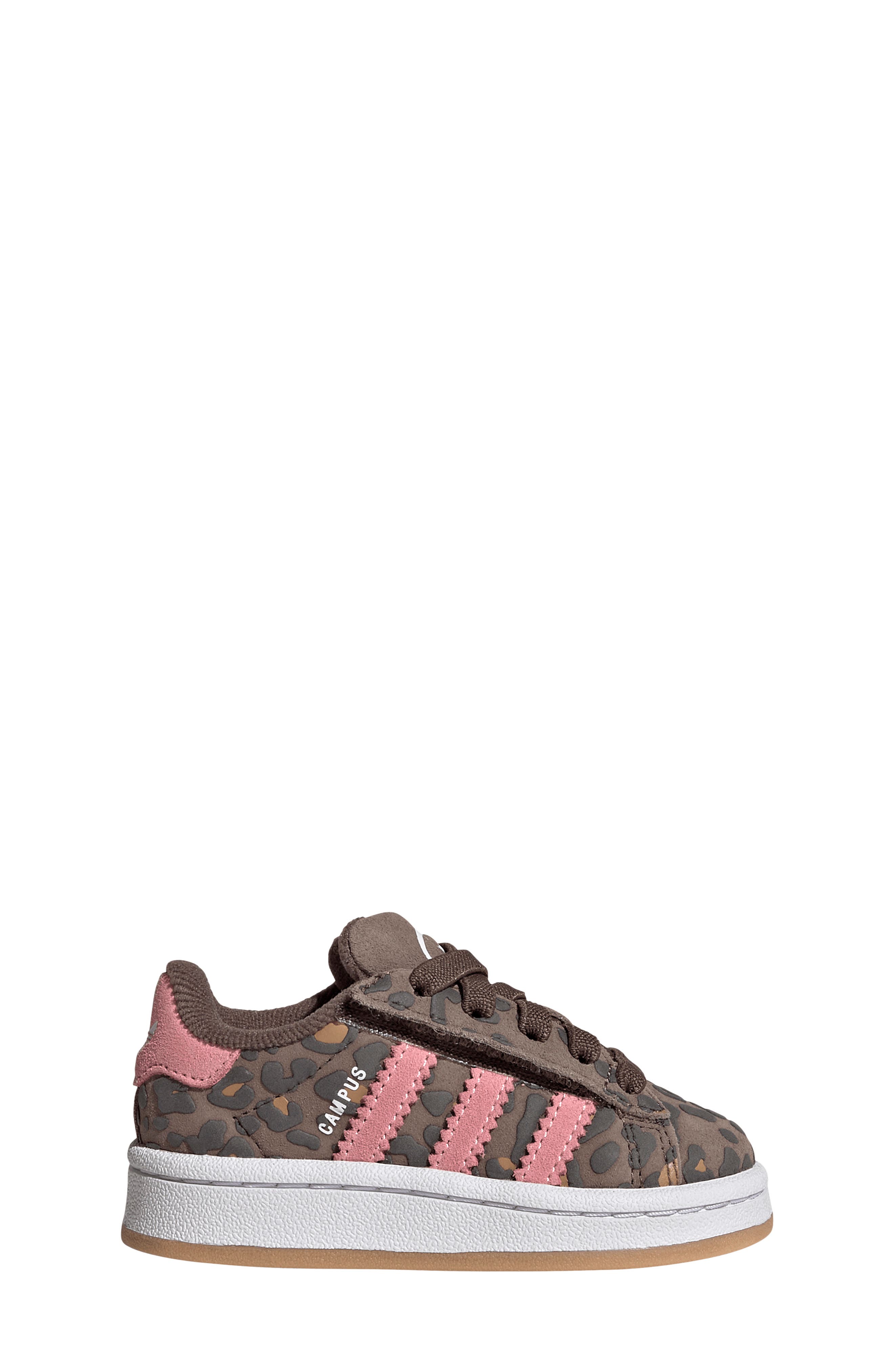 Kids' Campus 00s Sneaker, Alternate, color, EARTH STRATA/ WHITE/ GLOW PINK