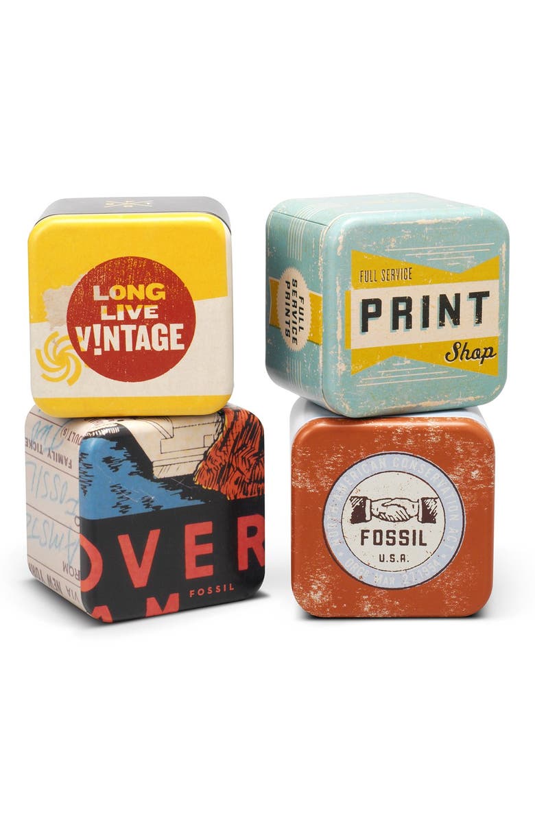 Fossil 'Nate' Chronograph Bracelet Watch, 50mm, Alternate, color, 