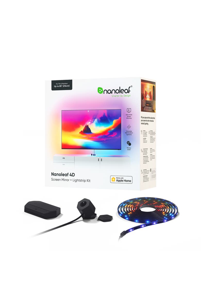 4D Screen Mirror Lightstrip Kit, Main, color, Multicolor