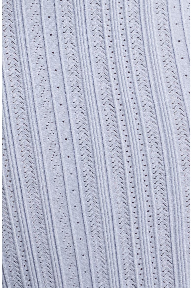 Tayleen Pointelle Knit Midi Dress, Alternate, color, MOON WASH