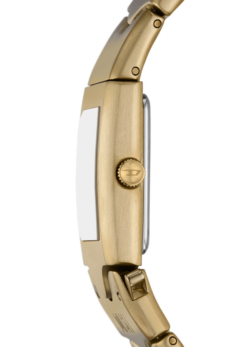 Closer Bracelet Watch, 22mm x 31mm, Alternate, color, GOLD