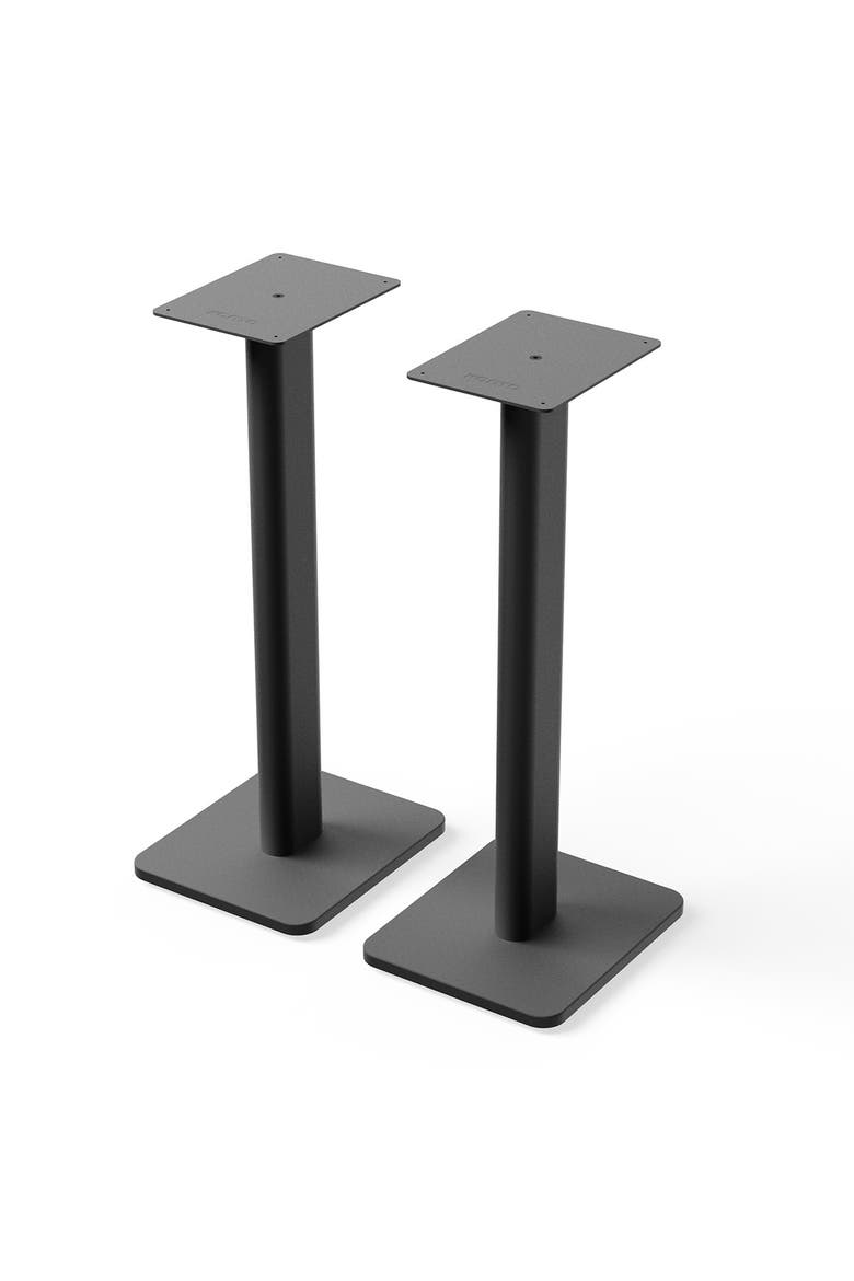 SPH Universal Height Adjustable Bookshelf Speaker Stands - Pair, Alternate, color, Black