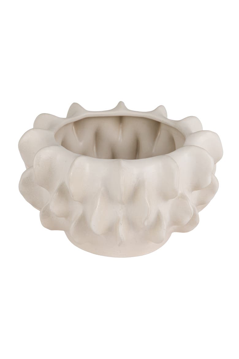 Sculptural Planter, Main, color, White