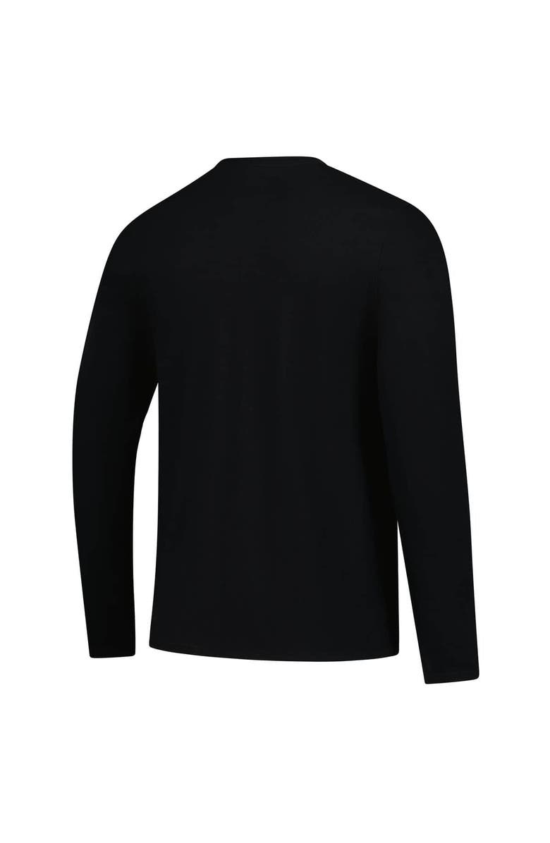 FANATICS Men's Fanatics Black Minnesota Wild Authentic Pro Practice Long Sleeve T-Shirt, Alternate, color, 