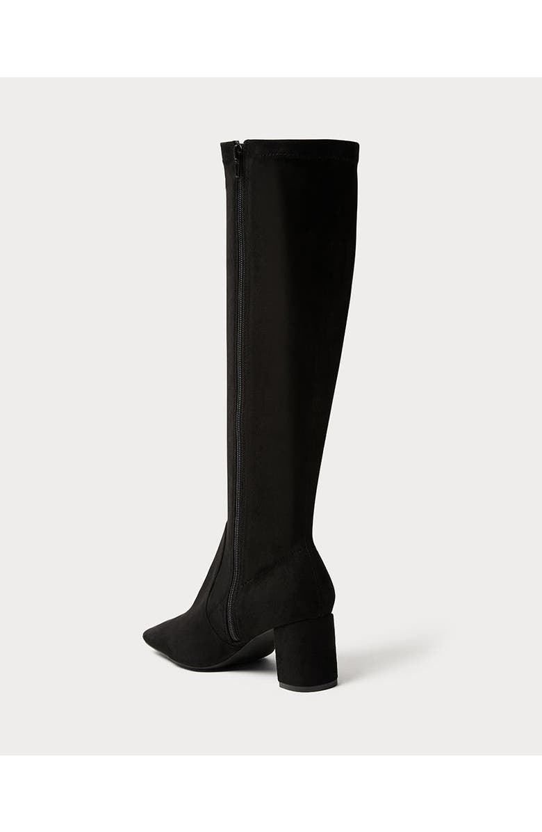 WeWoreWhat Knee High Glove Boot, Alternate, color, Black