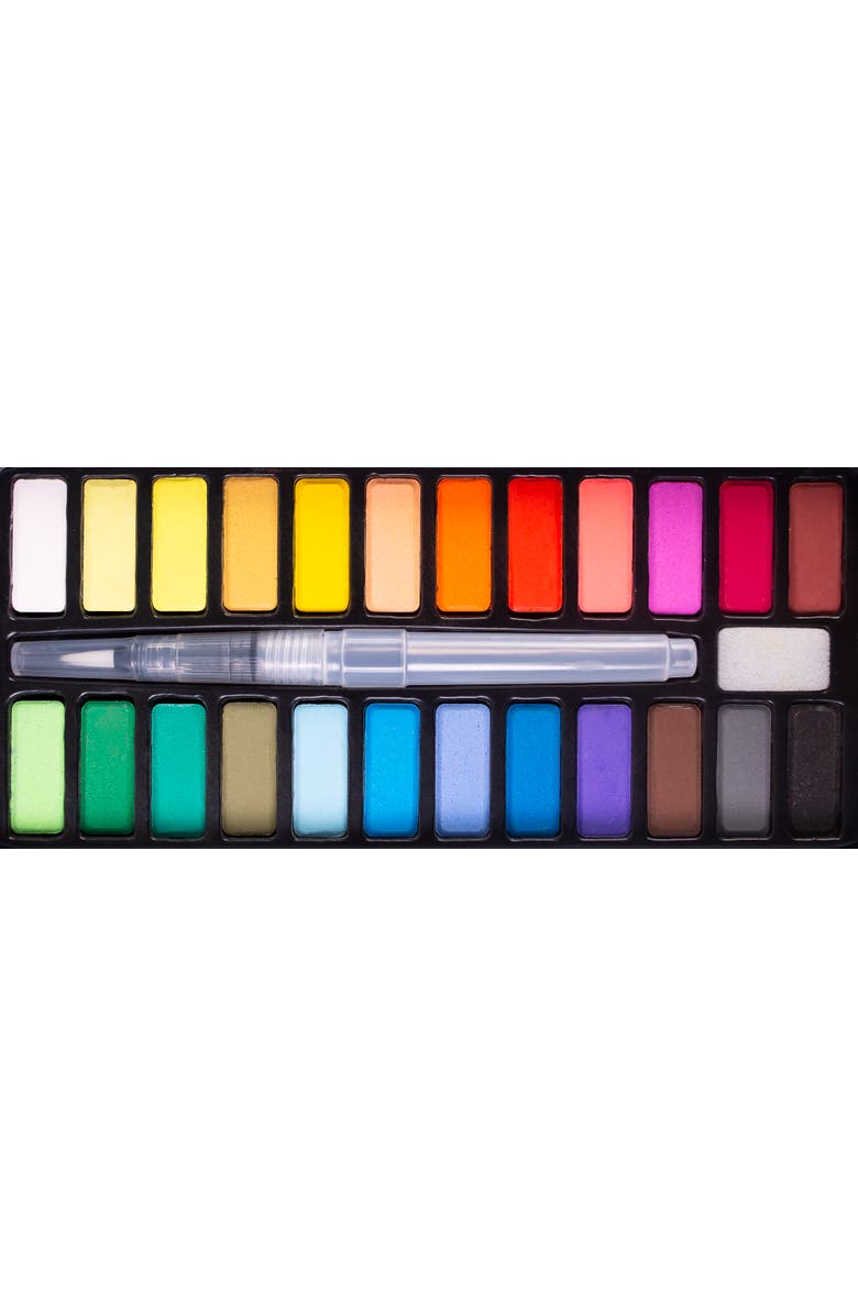 OMY Watercolor Paint kit, Alternate, color, Black