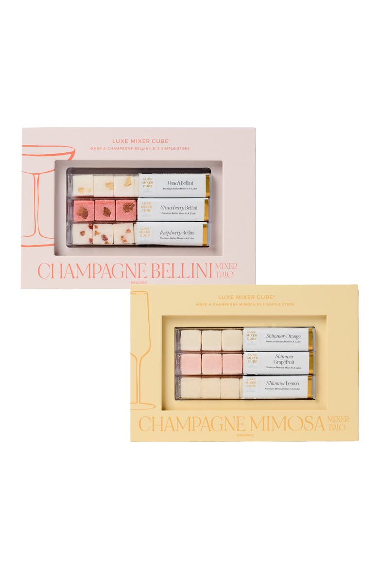 Champagne Mimosa & Bellini Mixer Gift Set, Main, color, MULTI