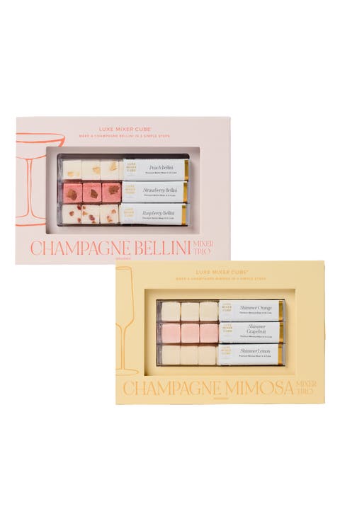 Champagne Mimosa & Bellini Mixer Gift Set