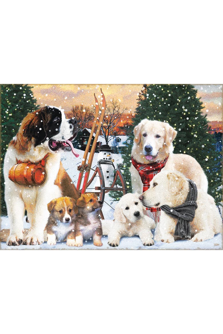Winter Sportsmen 300 piece Jigsaw Puzzle for Adults, Alternate, color, Multicolor