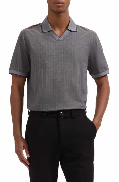 Tipped Johnny Collar Polo