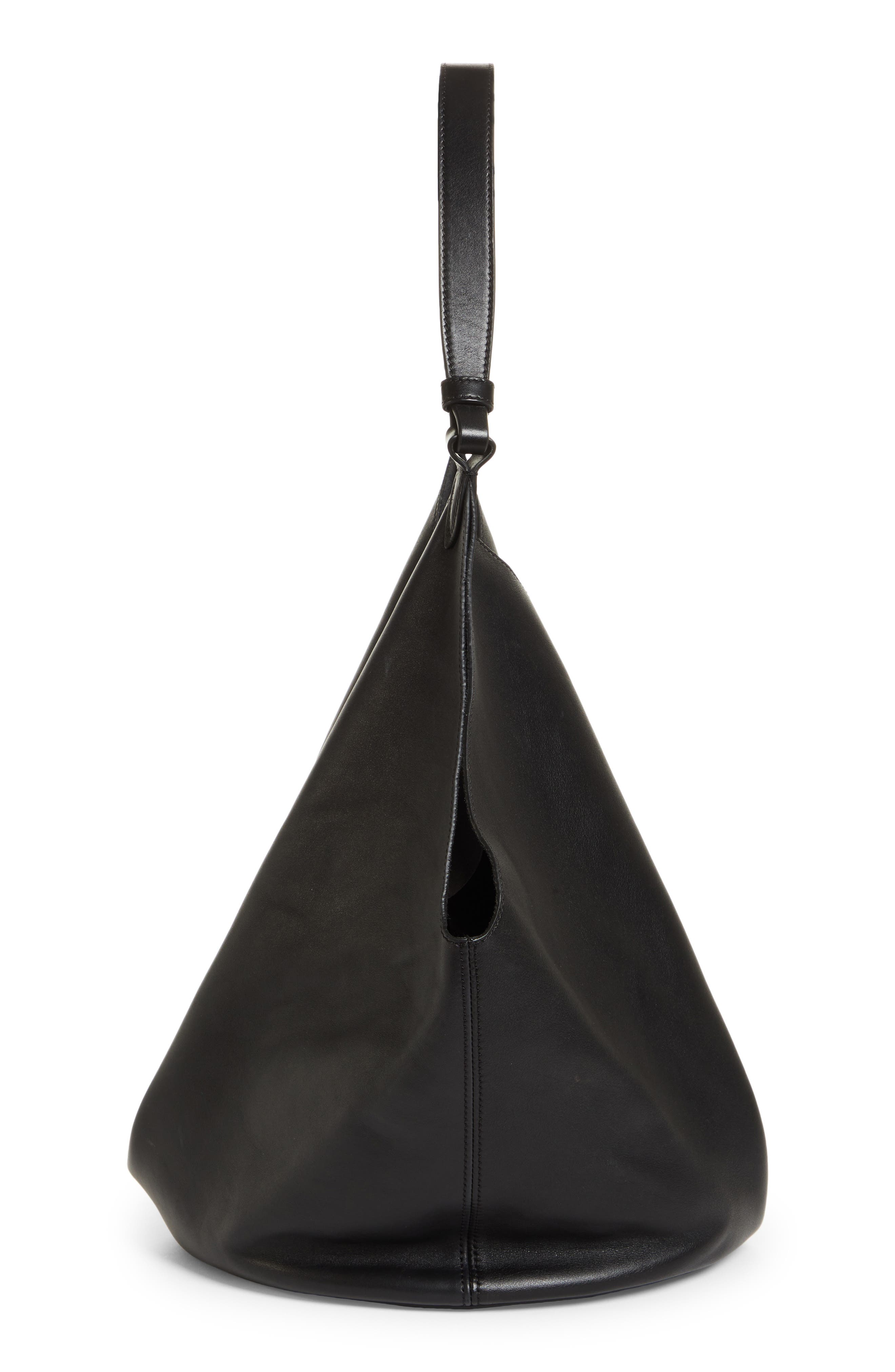 Khaite Medium Lotus Leather Tote, Alternate, color, 