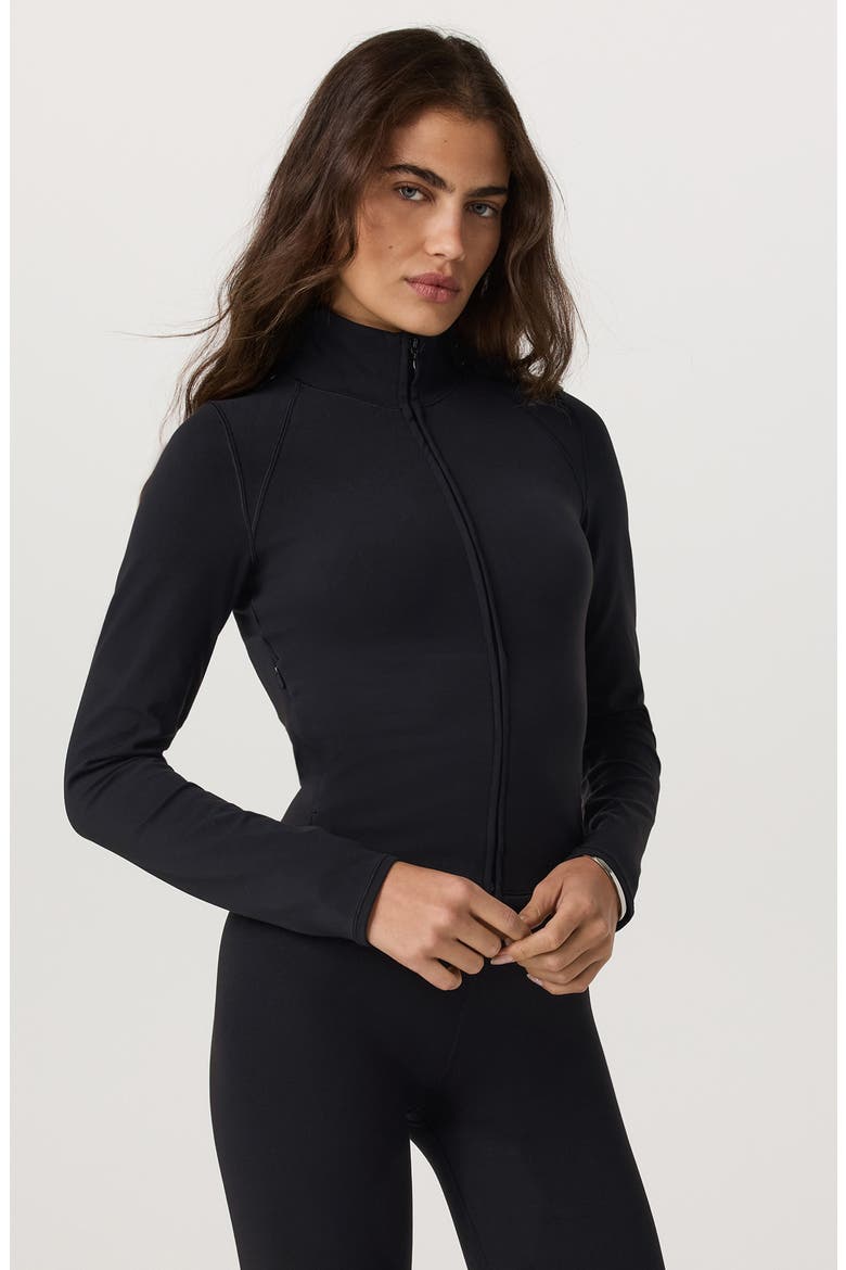 AllTheFeels™ Full Zip Jacket, Alternate, color, BLACK