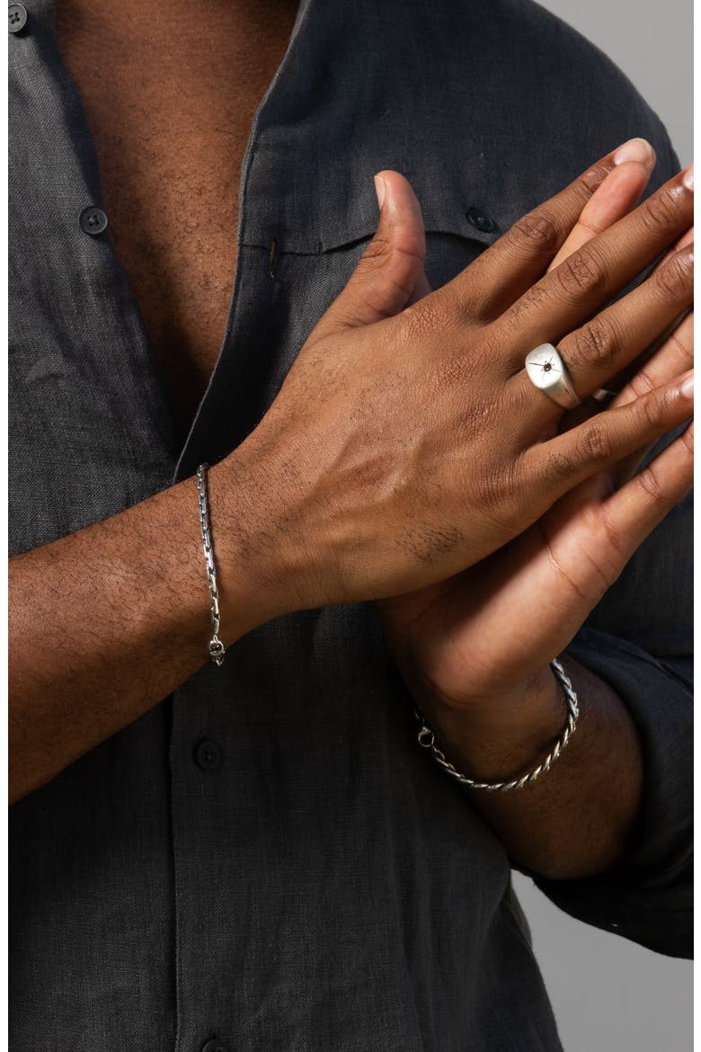 Men's Dean Ring, Alternate, color, SILVER