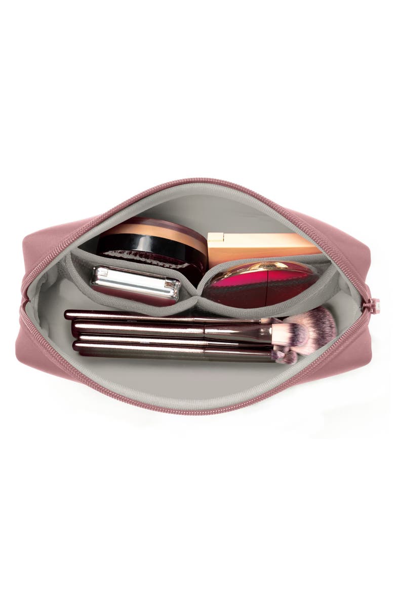 Essentials Cosmetics Pouch, Alternate, color, MAUVE/ STONE