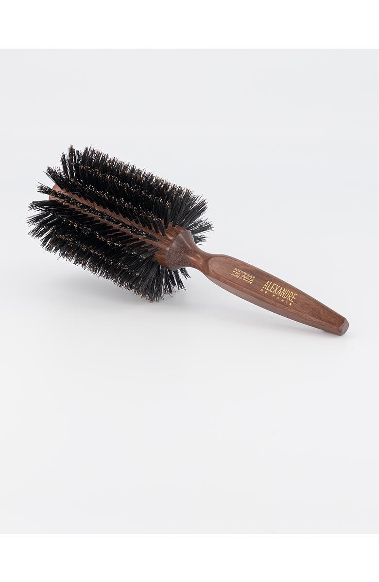 Alexandre de Paris La Gironde Round Hair Brush, Main, color, Brown