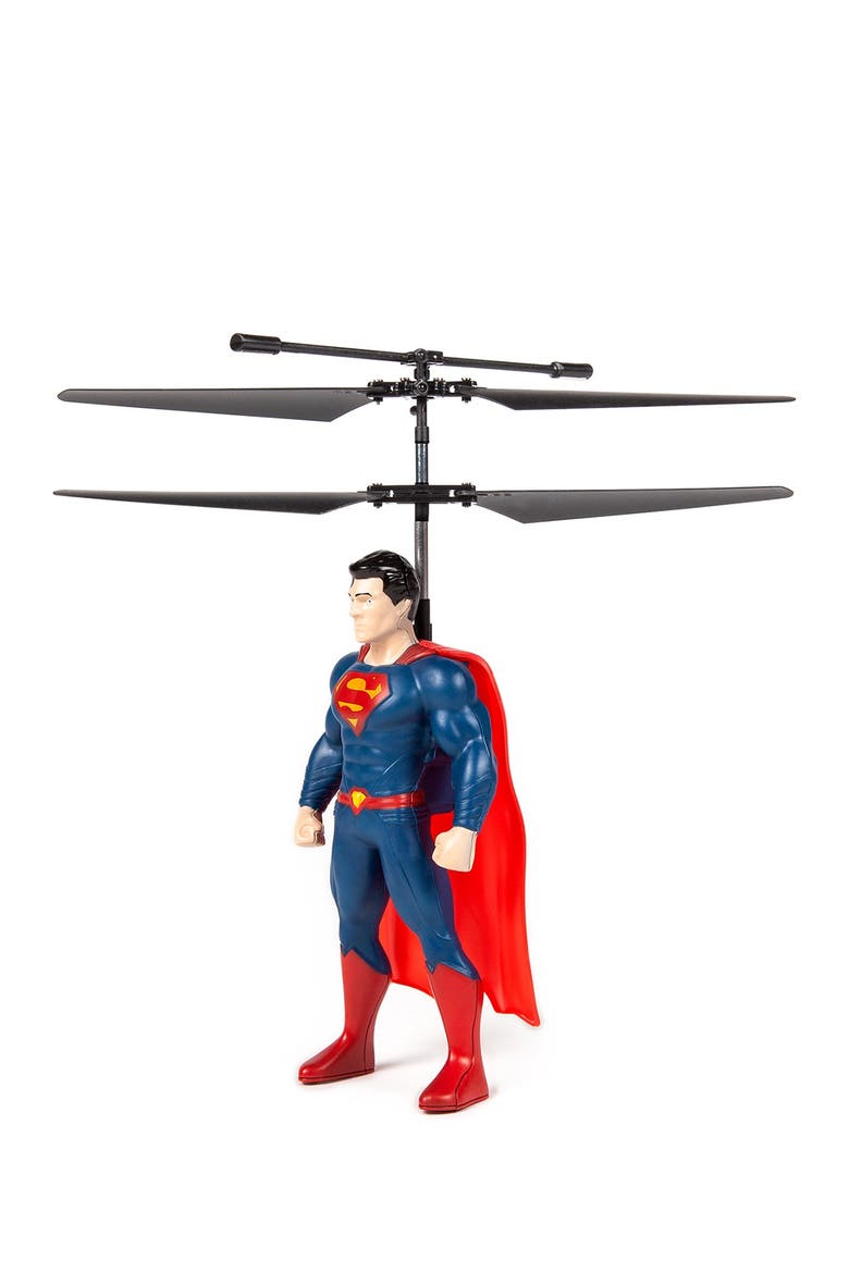 Superman 2CH IR Flying Figure Helicopter, Alternate, color, RED