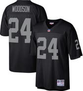 Mitchell & Ness Men's Mitchell & Ness Charles Woodson Black Las Vegas Raiders Legacy Replica Jersey