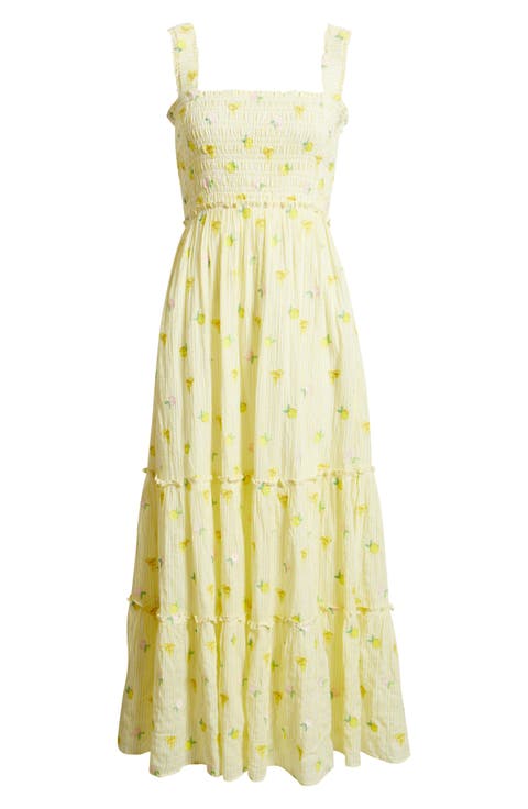 Hadly Smocked Maxi Dress