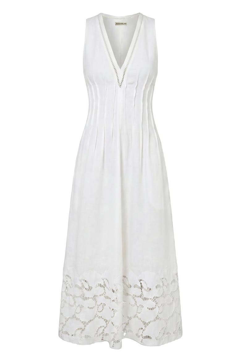 Stina Dress, Alternate, color, Ivory