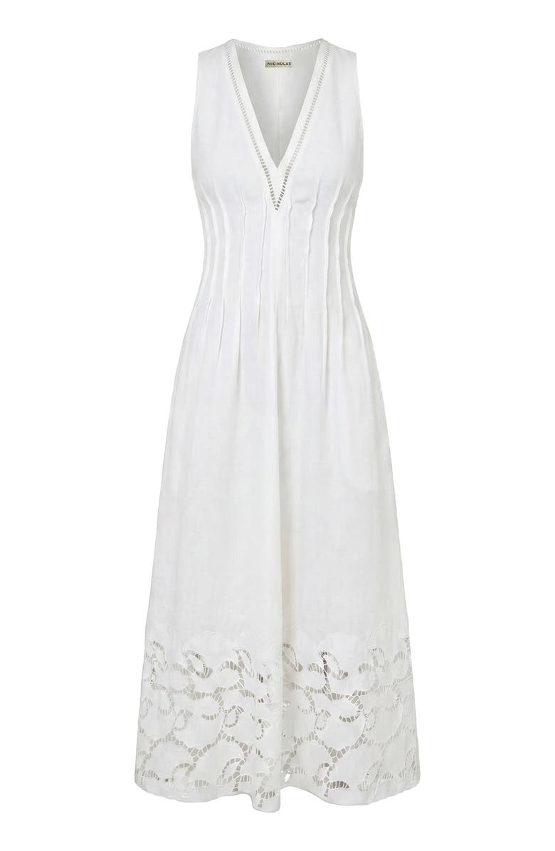 NICHOLAS Stina Dress, Alternate, color, Ivory